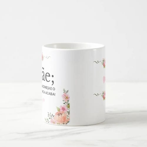 Caneca Personalizada Presente Especial e Criativo para a Mãe