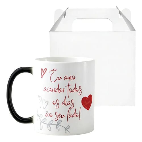 Caneca Mágica Presente Especial Para O Dia Dos Namorados