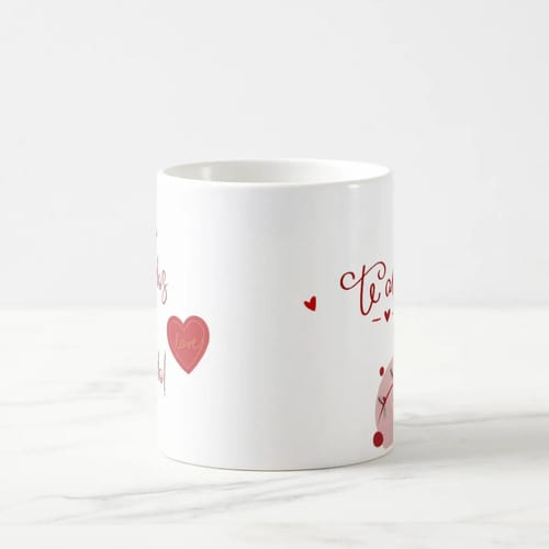 Caneca Mágica Presente Especial Para O Dia Dos Namorados