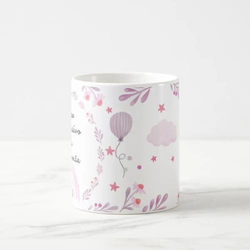 Caneca Delicada Presente Especial Uso Exclusivo da Mamãe