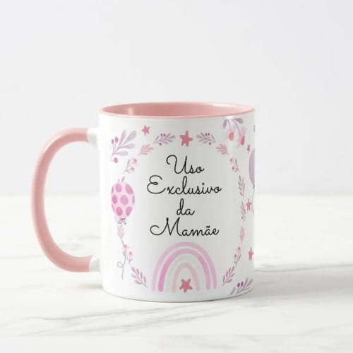 Caneca Feminina Delicada Presente Especial para Mamãe