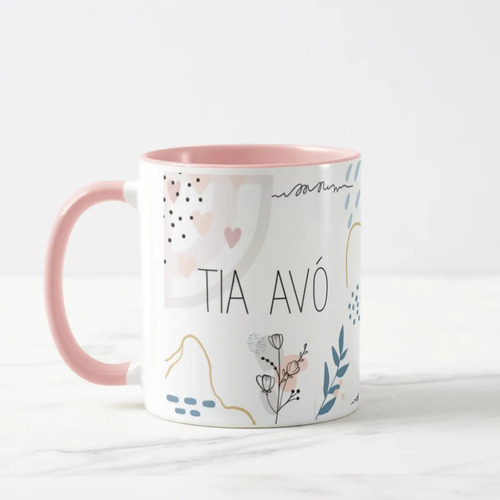 Caneca Feminina Presente de Aniversário para Tiavó