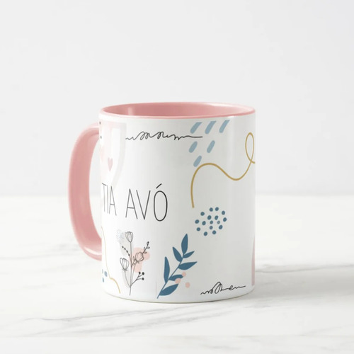 Caneca Feminina Presente de Aniversário para Tiavó