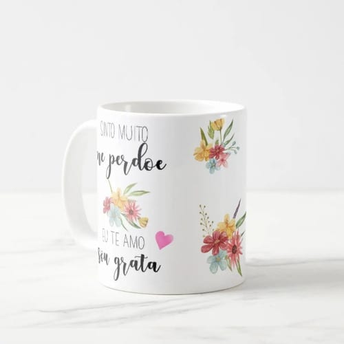 Caneca Presente Personalizado com Oração Ho’oponopono