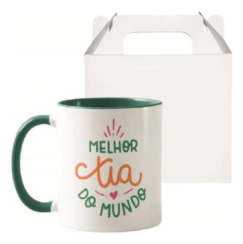Caneca Presente Especial para Melhor Tia do Mundo - Família (Tio(a))