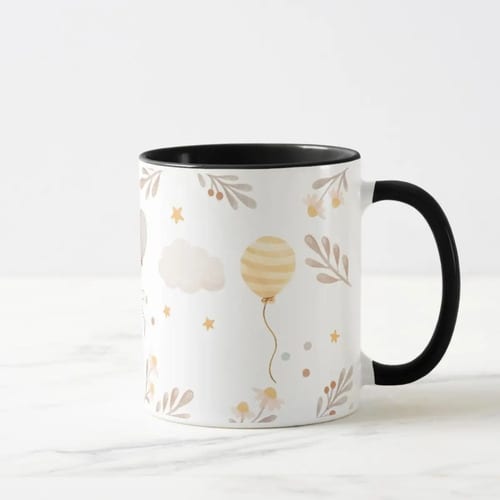 Caneca Presente Para Revelar Gravidez A Família E Amigos