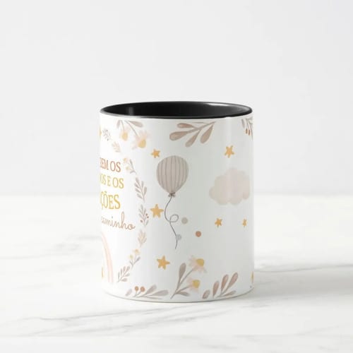 Caneca Presente Para Revelar Gravidez A Família E Amigos