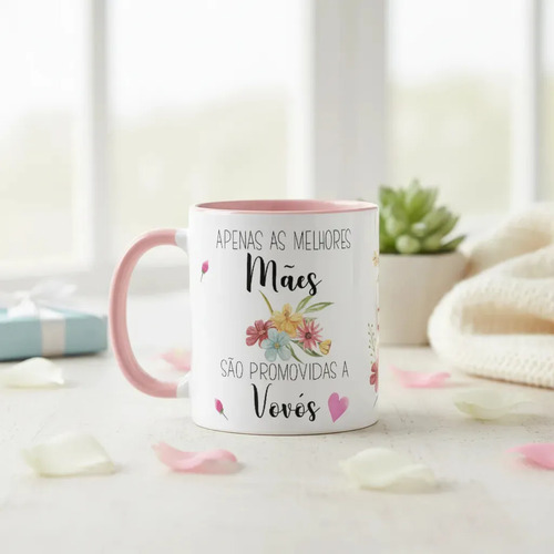 Caneca Feminina Especial Dia das Mães Promovida a Vovó