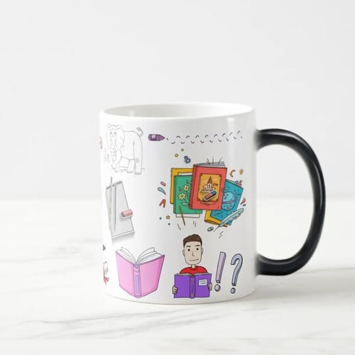 Caneca Mágica Presente Pedagogia Professora de Alfabetização