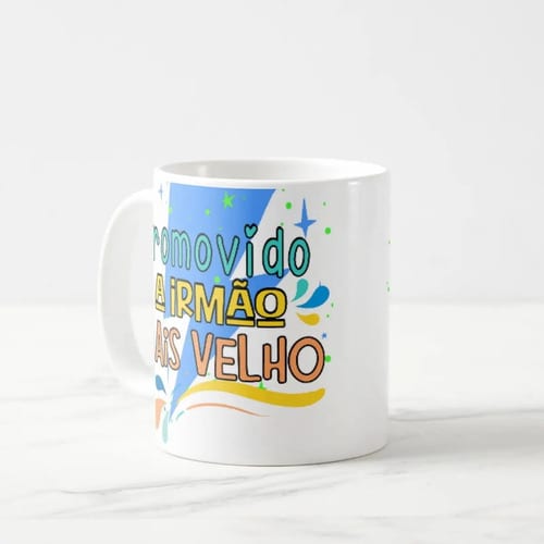 Caneca Presente Especial Promovido a Irmão Mais Velho