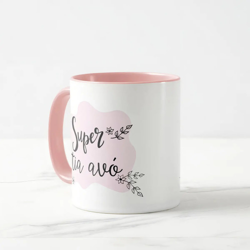 Caneca Feminina Presente Criativo para Super Tia Avó