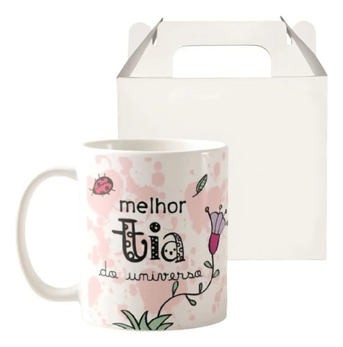 Caneca Presente Especial Aniversário para Melhor Tia