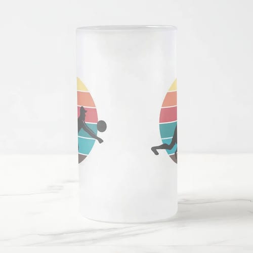 Copo Cerveja Chopp Presente Criativo Esporte Vôlei de Praia