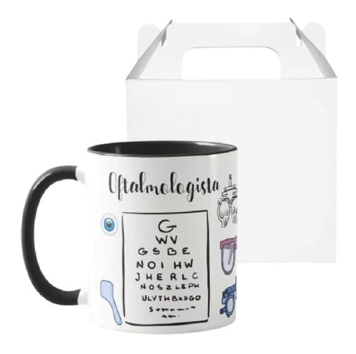 Caneca Personalizada Presente para Médicos Oftalmologistas