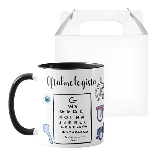 Caneca Personalizada Presente para Médicos Oftalmologistas - Profissões (Médico(a))