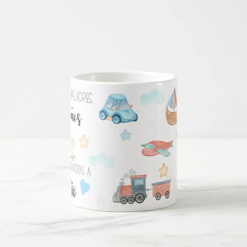 Caneca Presente Revelação de Gravidez Criativa Melhor Irmão