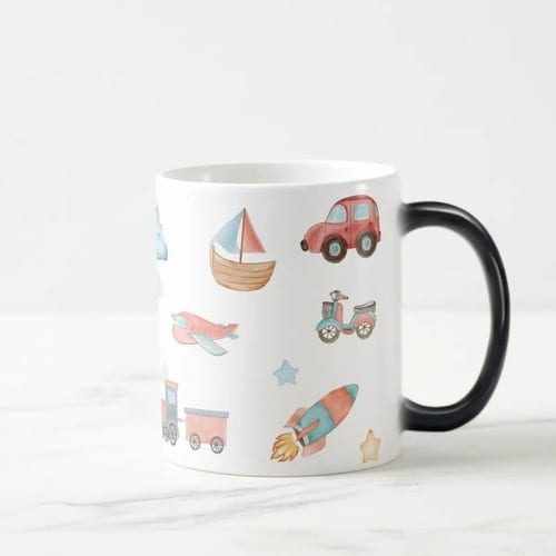Caneca Mágica Revelação de Gravidez Papai Promovido a Vovô