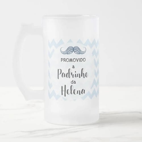 Kit 2 Canecas Cerveja Chopp Presente Especial para Padrinhos