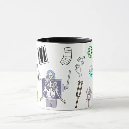 Caneca Personalizada de Presente para Médico Ortopedista