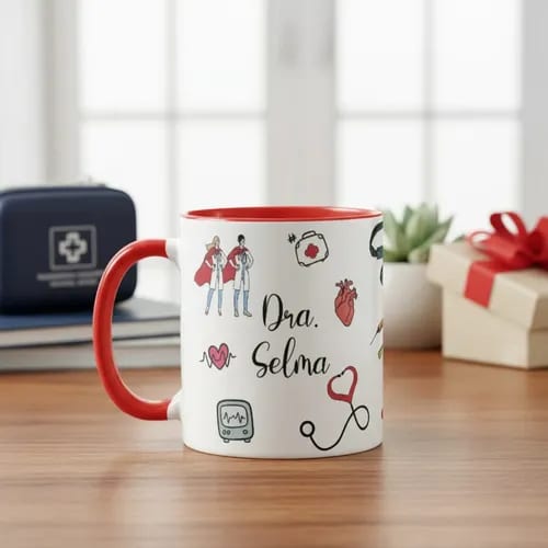 Caneca Personalizada Criativa para Médico Clínico Geral