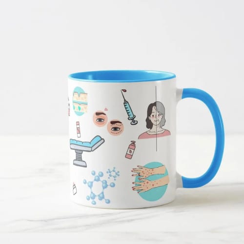 Caneca Presente Personalizado para Médico Dermatologista