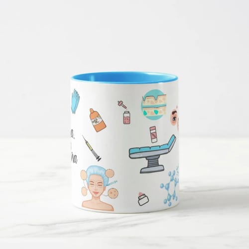 Caneca Presente Personalizado para Médico Dermatologista