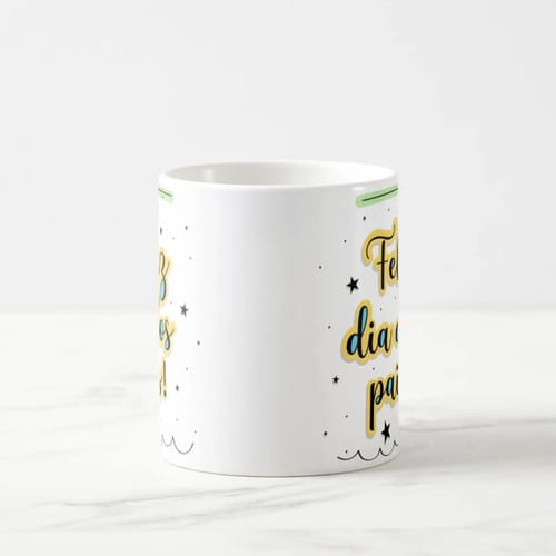 Caneca Personalizada Feliz Dia dos Pais Presente Pai Papai