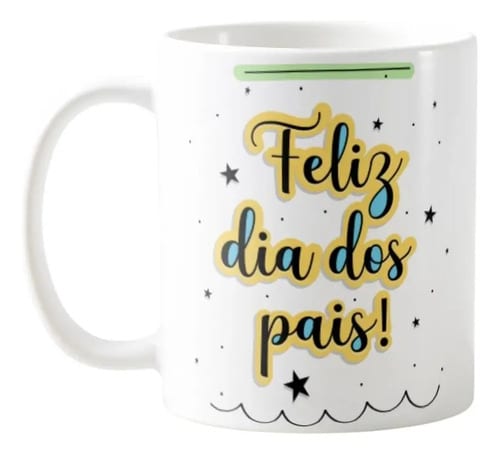 Caneca Personalizada Feliz Dia dos Pais Presente Pai Papai - Família (Pai)
