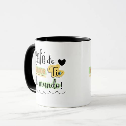 Caneca Personalizada Divertida Tio Presente Dia dos Pais