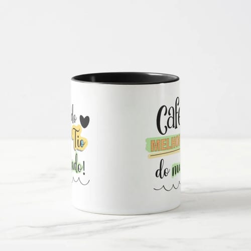 Caneca Personalizada Divertida Tio Presente Dia dos Pais