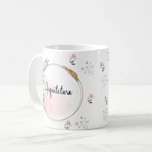 Caneca Feminina Delicada Presente Profissão Arquiteta