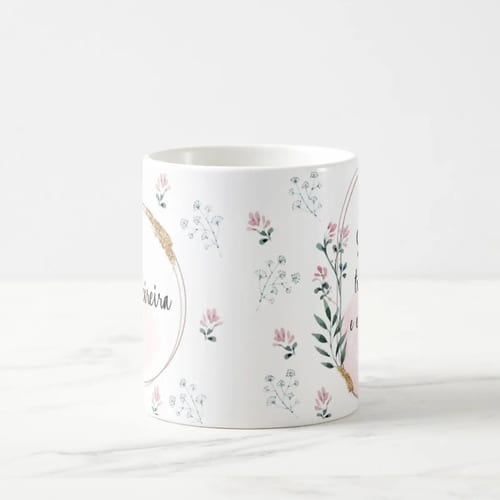 Caneca Feminina Delicada Presente Profissão Cabeleireira