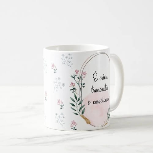Caneca Feminina Delicada Presente Profissão Cabeleireira