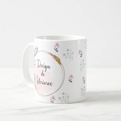 Caneca Feminina Delicada Presente Profissão Design Interior