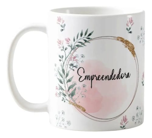 Caneca Feminina Delicada Presente Profissão Empreendedora - Profissões (Empresário(a))
