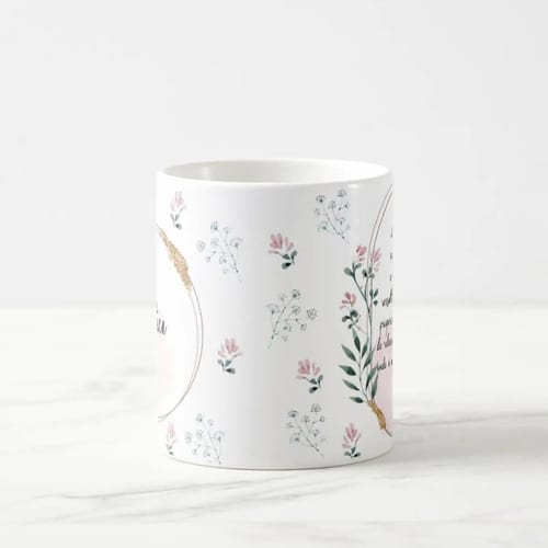 Caneca Feminina Delicada Presente Profissão Esteticista