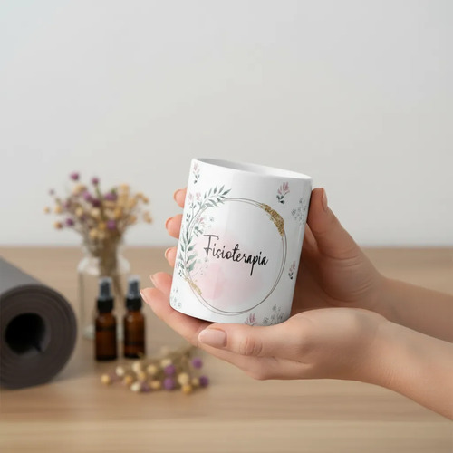 Caneca Feminina Delicada Presente Profissão Fisioterapia
