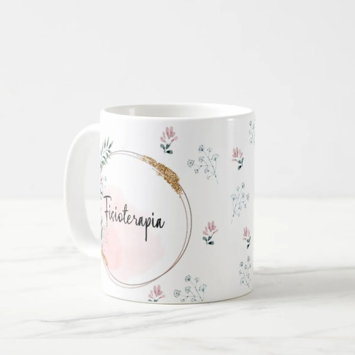 Caneca Feminina Delicada Presente Profissão Fisioterapia