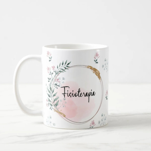 Caneca Feminina Delicada Presente Profissão Fisioterapia
