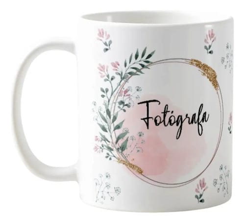 Caneca Feminina Delicada Presente Profissão Fotógrafa - Profissões (Fotógrafo(a))