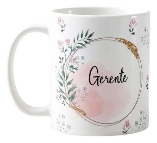 Caneca Feminina Delicada Presente Profissão Gerente - Profissões (Gerente)