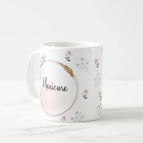 Caneca Feminina Delicada Presente Profissão Manicure