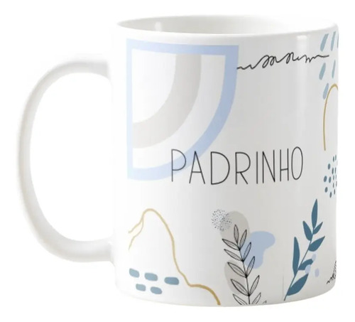 Caneca Masculina Padrinho Presente Especial Familia - Família (Padrinho)