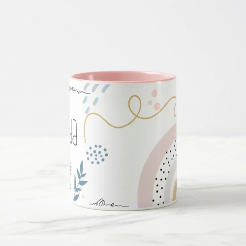 Caneca Feminina Minimalista Madrinha Presente para Dinda