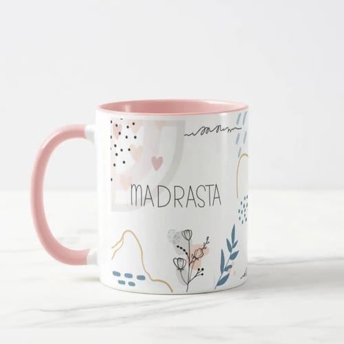 Caneca Feminina para Mãe Presente de Aniversário Madrasta
