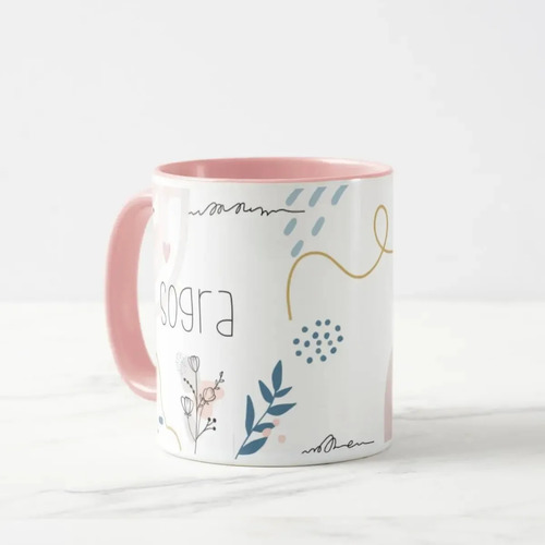 Caneca Feminina Minimalista Presente Segunda Mãe Sogra