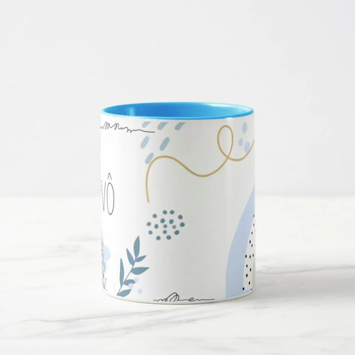 Caneca Masculina Minimalista Presente Especial Avô Vovô