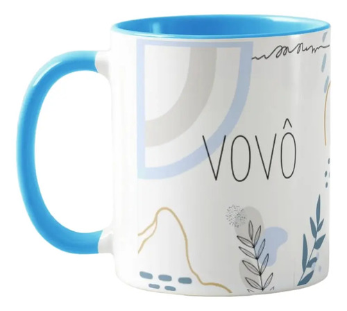 Caneca Masculina Minimalista Presente Especial Avô Vovô