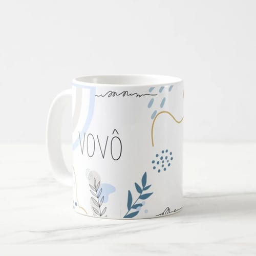 Caneca Masculina Minimalista Presente Especial Vovô Avô