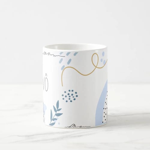 Caneca Masculina Minimalista Presente Especial Vovô Avô
